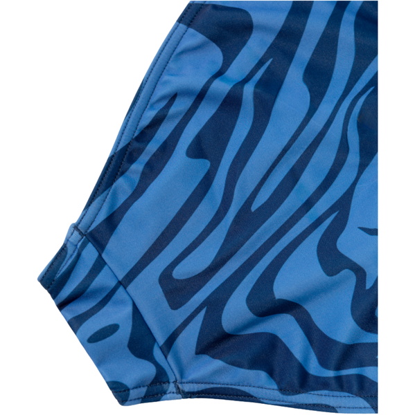 2026 Orca Womens Core One Piece Thin Strap Swimsuit MS53 - Deep Blue Blue Sky
